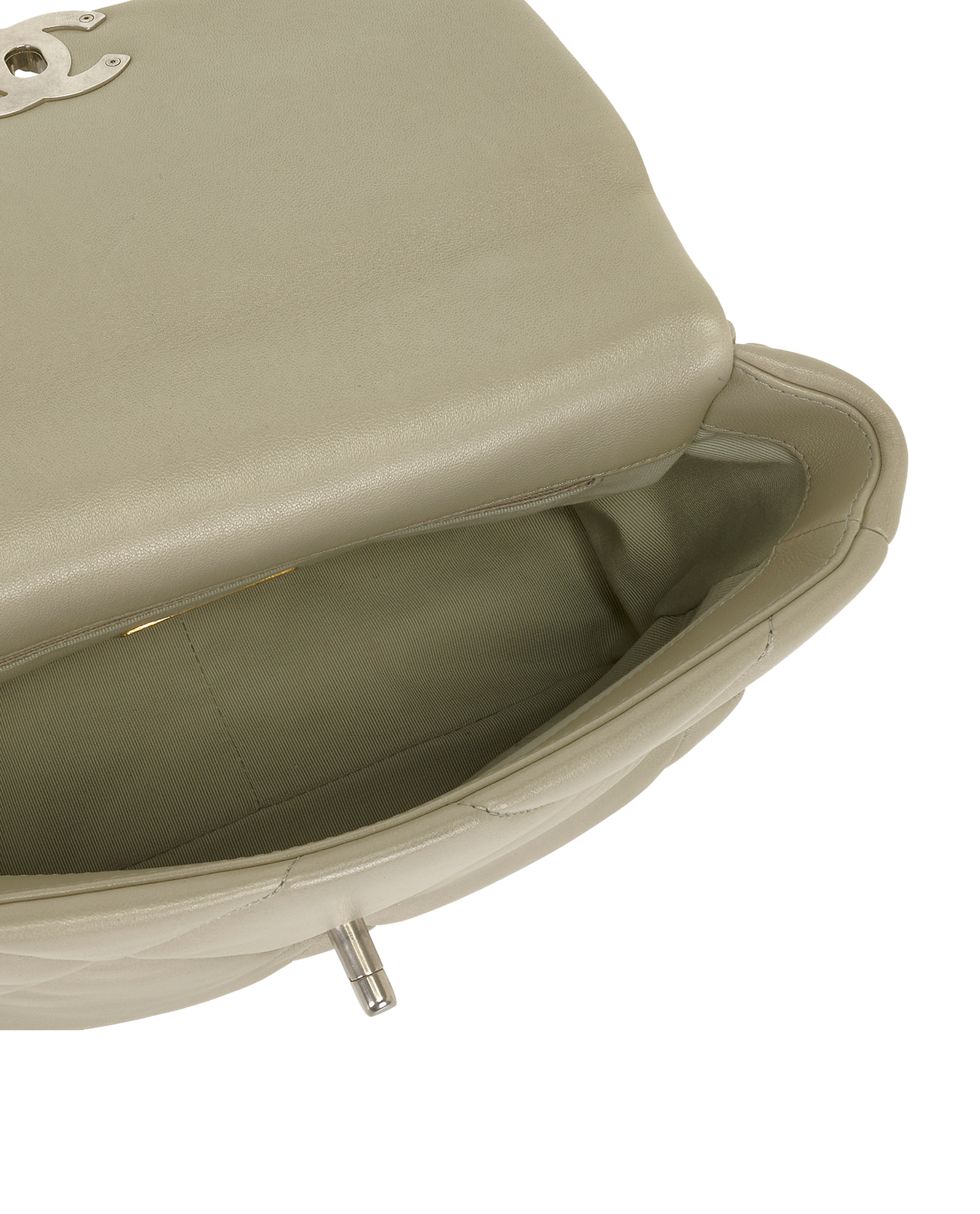 Medium 19, &pound;3,800, Handbags, Grey, Lambskin Leather, Other view